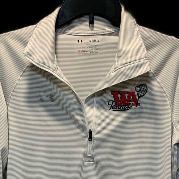 $5 add on items,WA Tennis varsity under armor 1/3 zip pull over - Picture 6 of 14